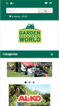 Mobile Screenshot of gardenmachineryworld.co.uk